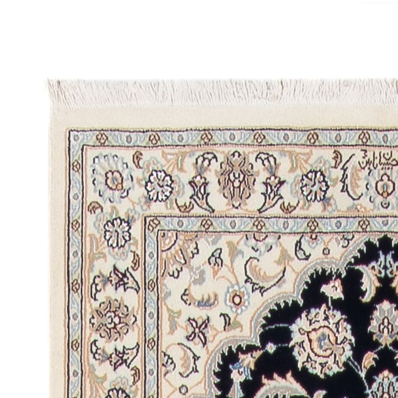 Läufer Perser - Nain - Premium - 400 x 90 cm - dunkelblau