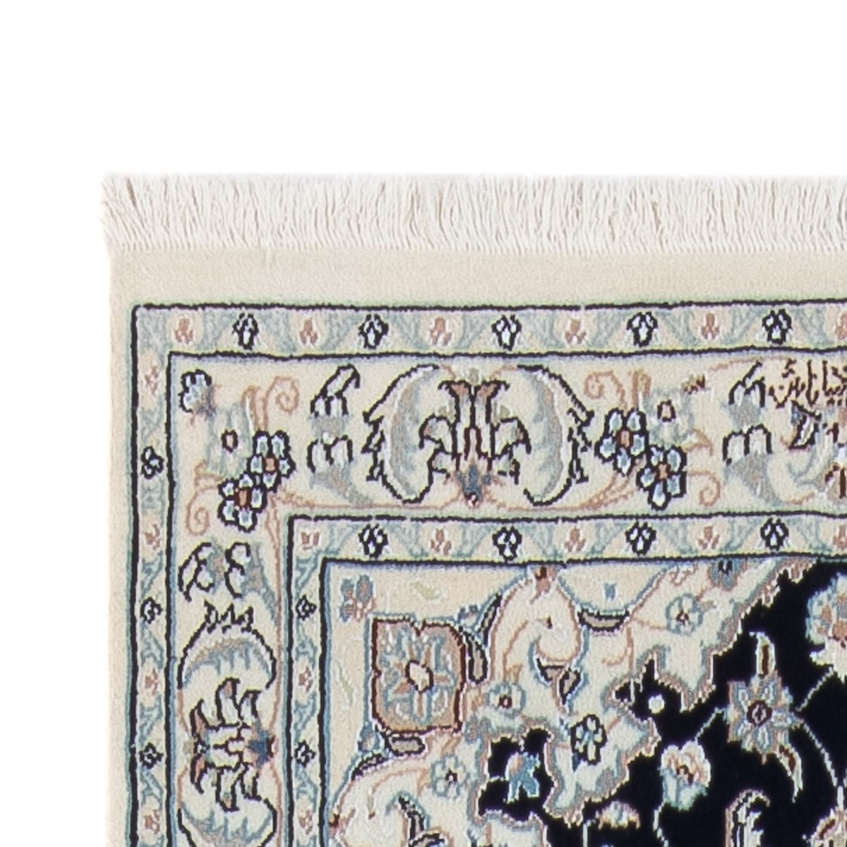 Läufer Perser - Nain - Premium - 299 x 84 cm - dunkelblau