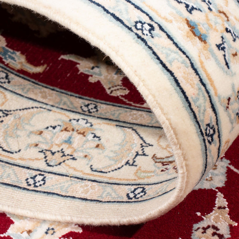 Läufer Perser - Nain - Premium - 302 x 82 cm - rot