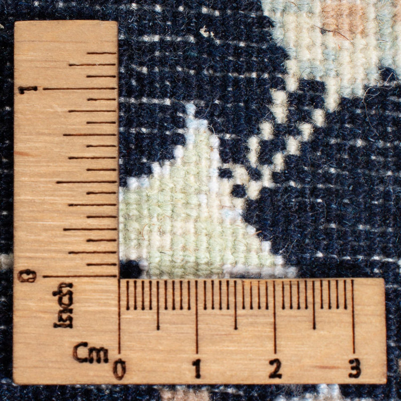 Läufer Perser - Nain - Premium - 344 x 90 cm - dunkelblau