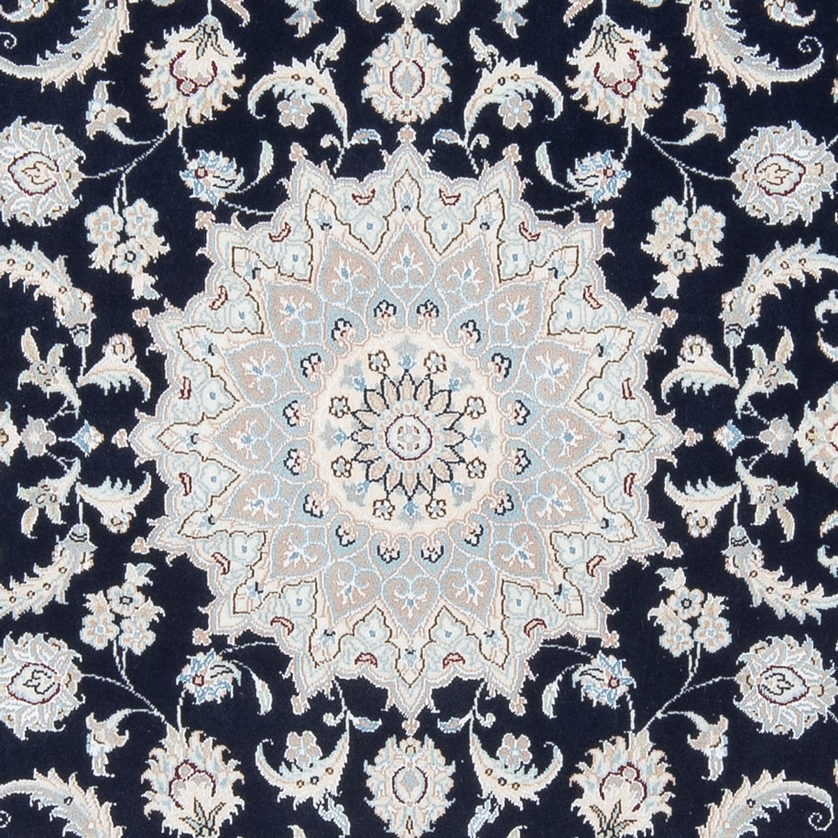Perserteppich - Nain - Premium - 200 x 150 cm - dunkelblau
