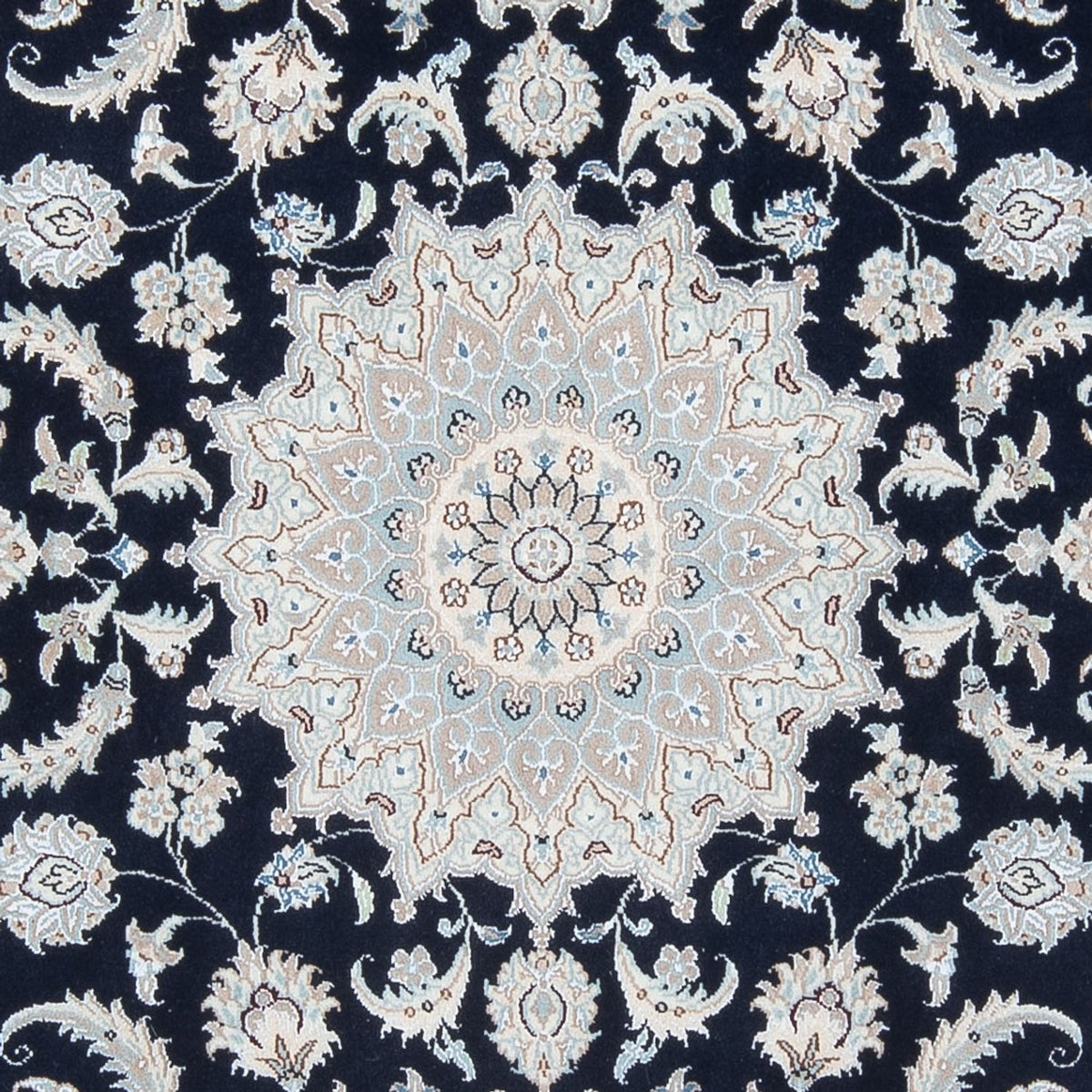 Perserteppich - Nain - Premium - 199 x 149 cm - dunkelblau