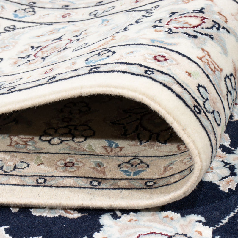 Perserteppich - Nain - Premium - 199 x 149 cm - dunkelblau