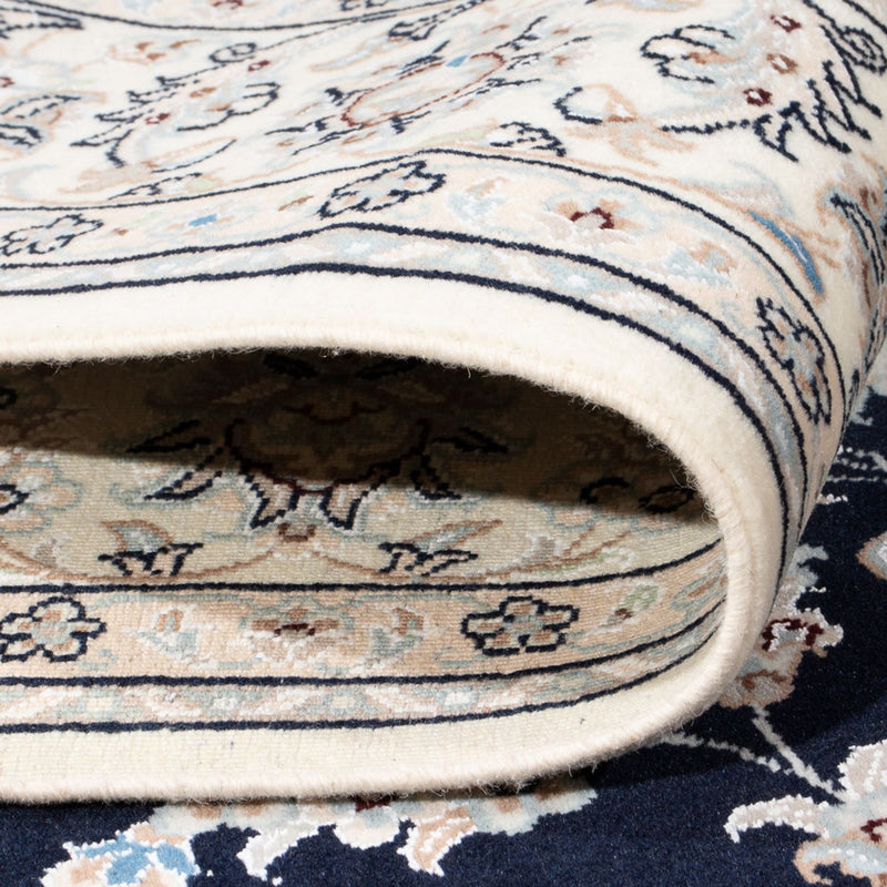 Perserteppich - Nain - Premium - 203 x 150 cm - dunkelblau