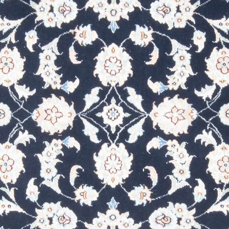 Läufer Perser - Nain - Royal - 194 x 80 cm - dunkelblau