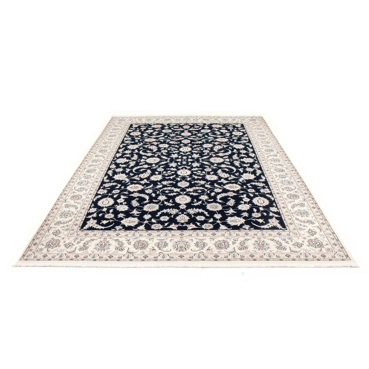 Perserteppich - Nain - Premium - 297 x 200 cm - dunkelblau