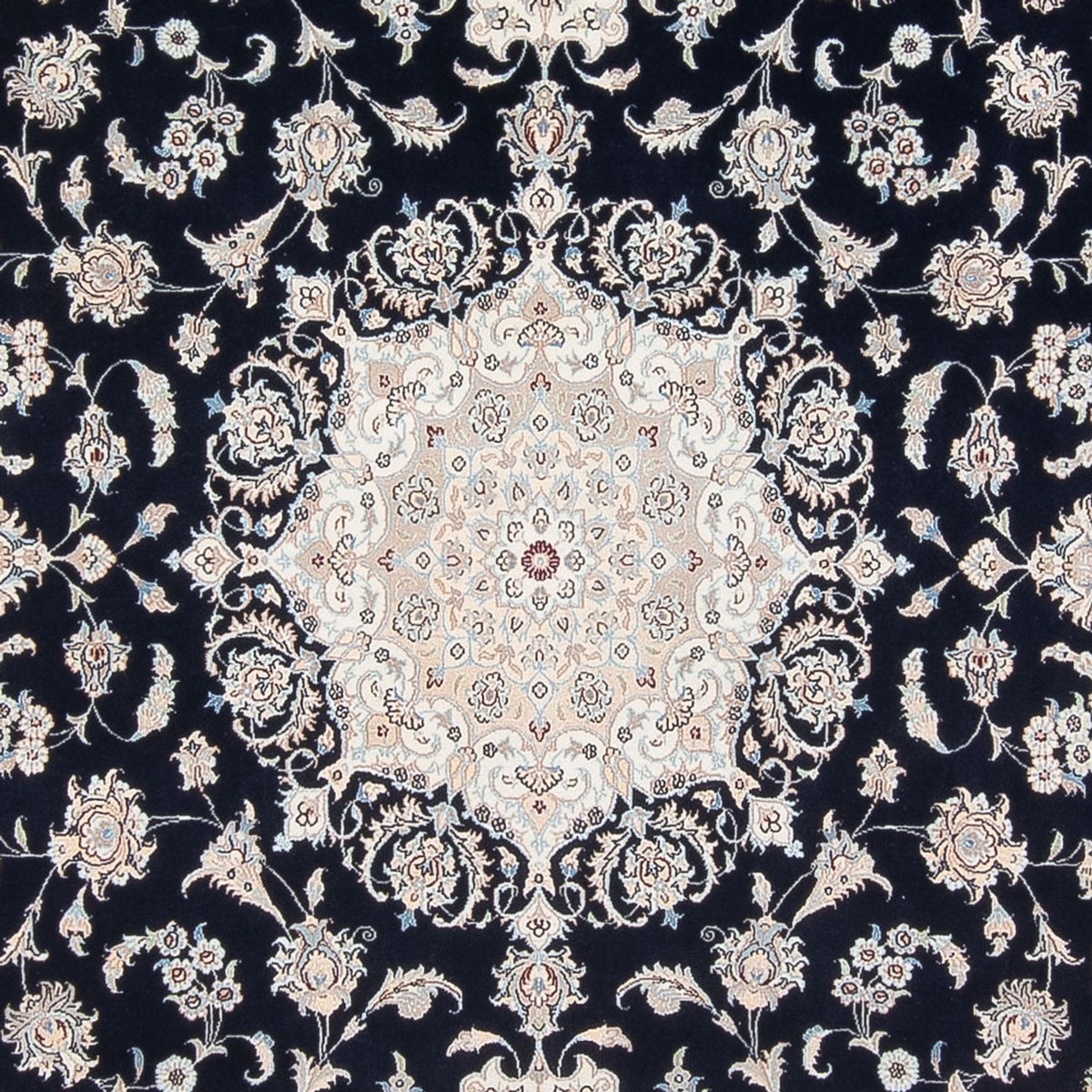 Perserteppich - Nain - Premium - 300 x 247 cm - dunkelblau