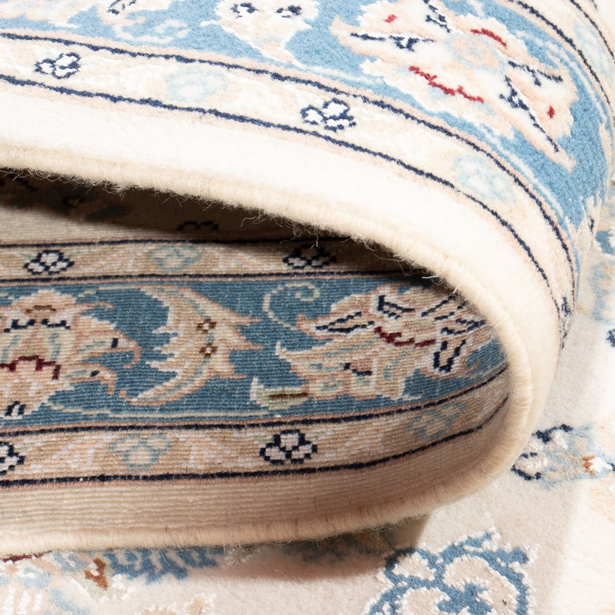 Läufer Perser - Nain - Premium - 300 x 80 cm - creme