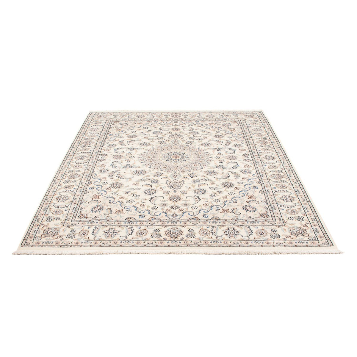 Perserteppich - Nain - Premium - 202 x 150 cm - creme