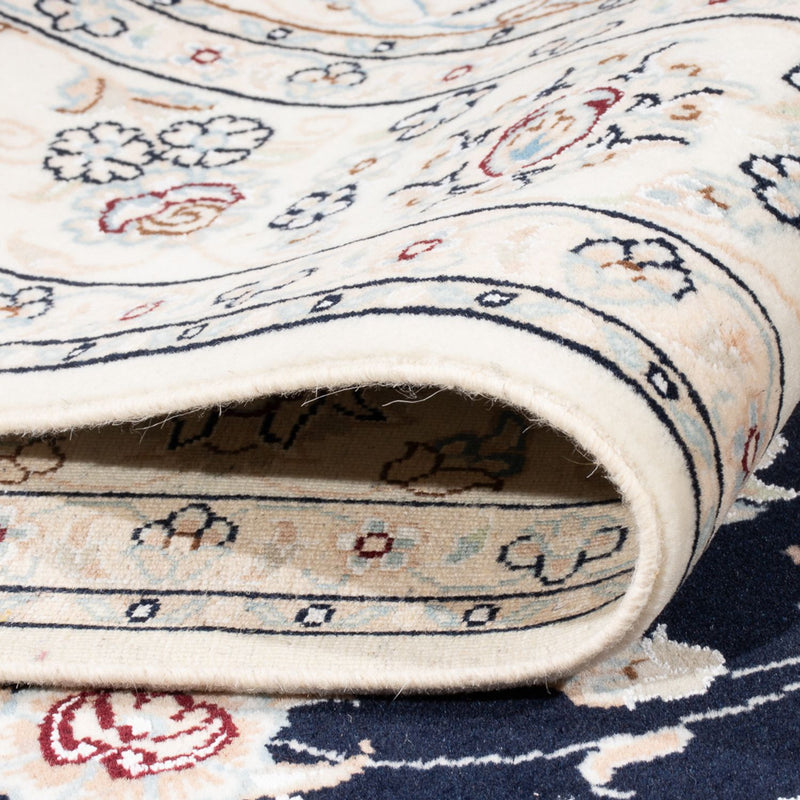 Perserteppich - Nain - Premium - 199 x 150 cm - dunkelblau