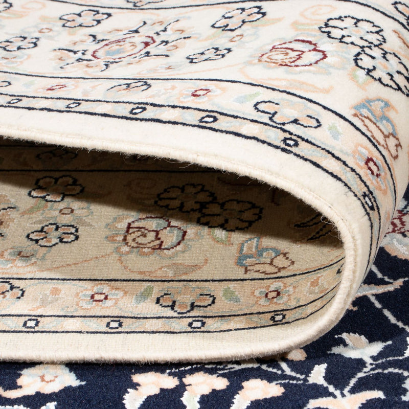 Perserteppich - Nain - Premium - 195 x 150 cm - dunkelblau