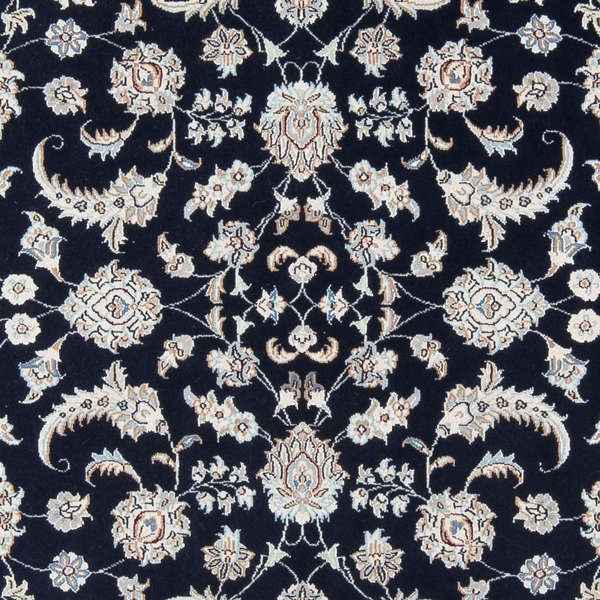Perserteppich - Nain - Premium - 205 x 148 cm - dunkelblau