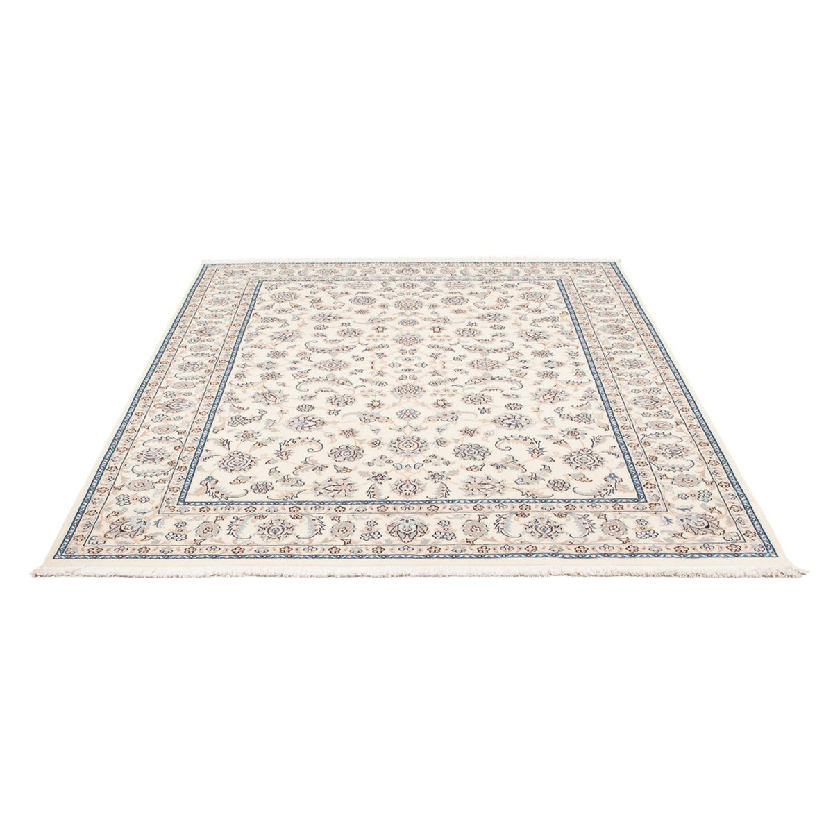 Perserteppich - Nain - Premium - 201 x 150 cm - creme