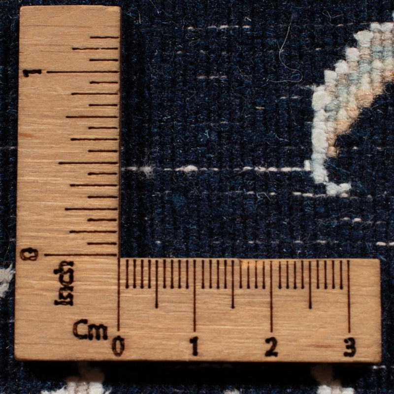 Läufer Perser - Nain - Premium - 352 x 82 cm - dunkelblau