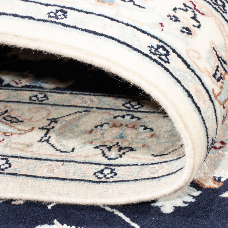 Läufer Perser - Nain - Premium - 297 x 82 cm - dunkelblau