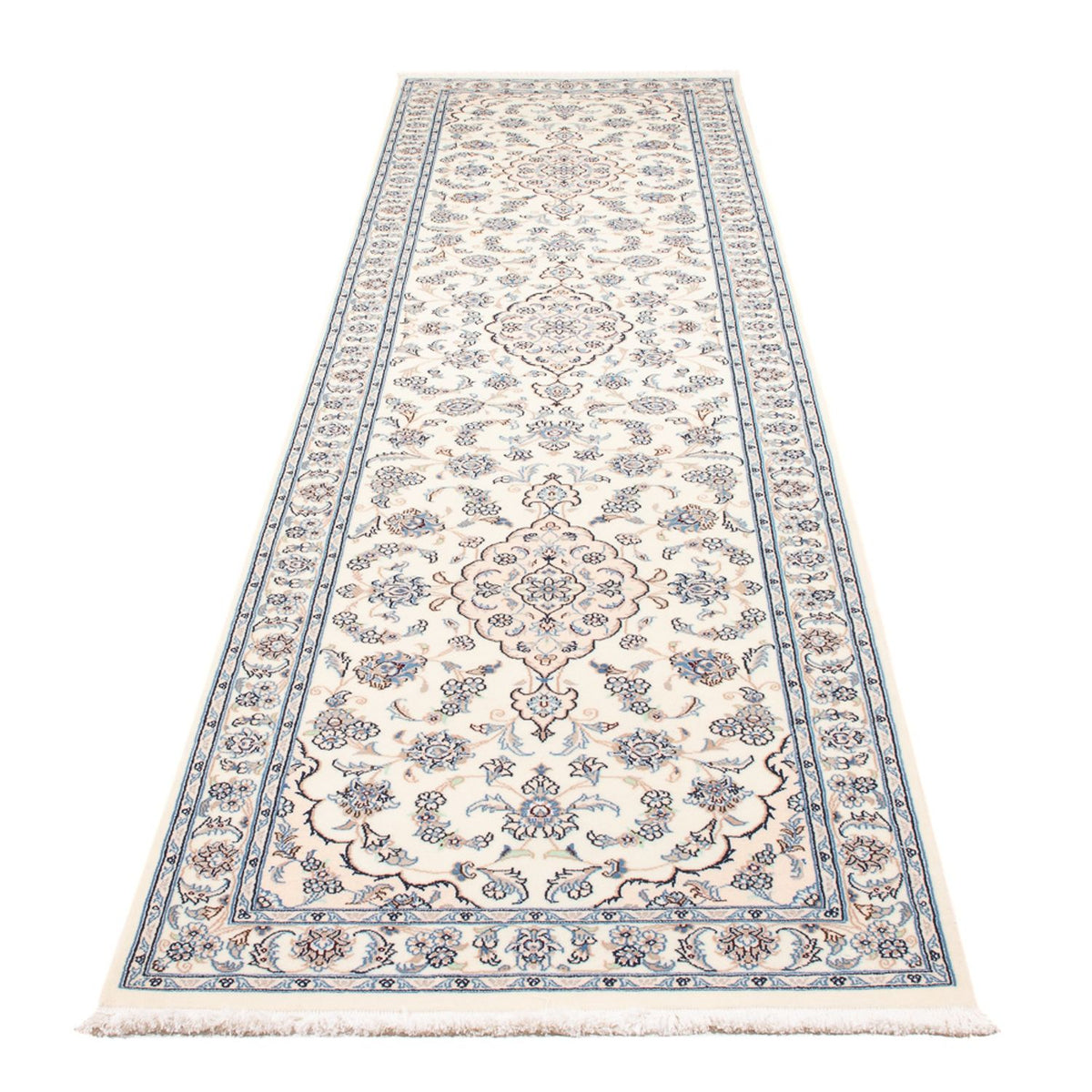 Läufer Perser - Nain - Premium - 343 x 84 cm - creme