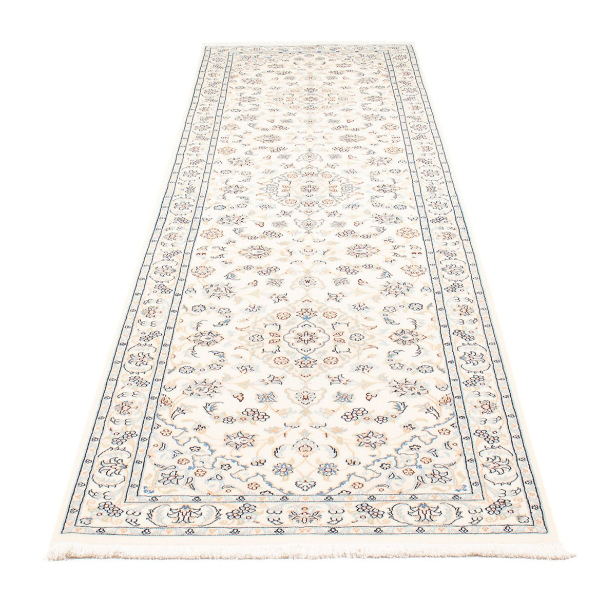 Läufer Perser - Nain - Premium - 308 x 80 cm - creme