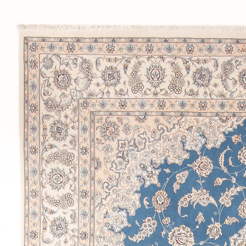 Perserteppich - Nain - Premium - 348 x 245 cm - hellblau
