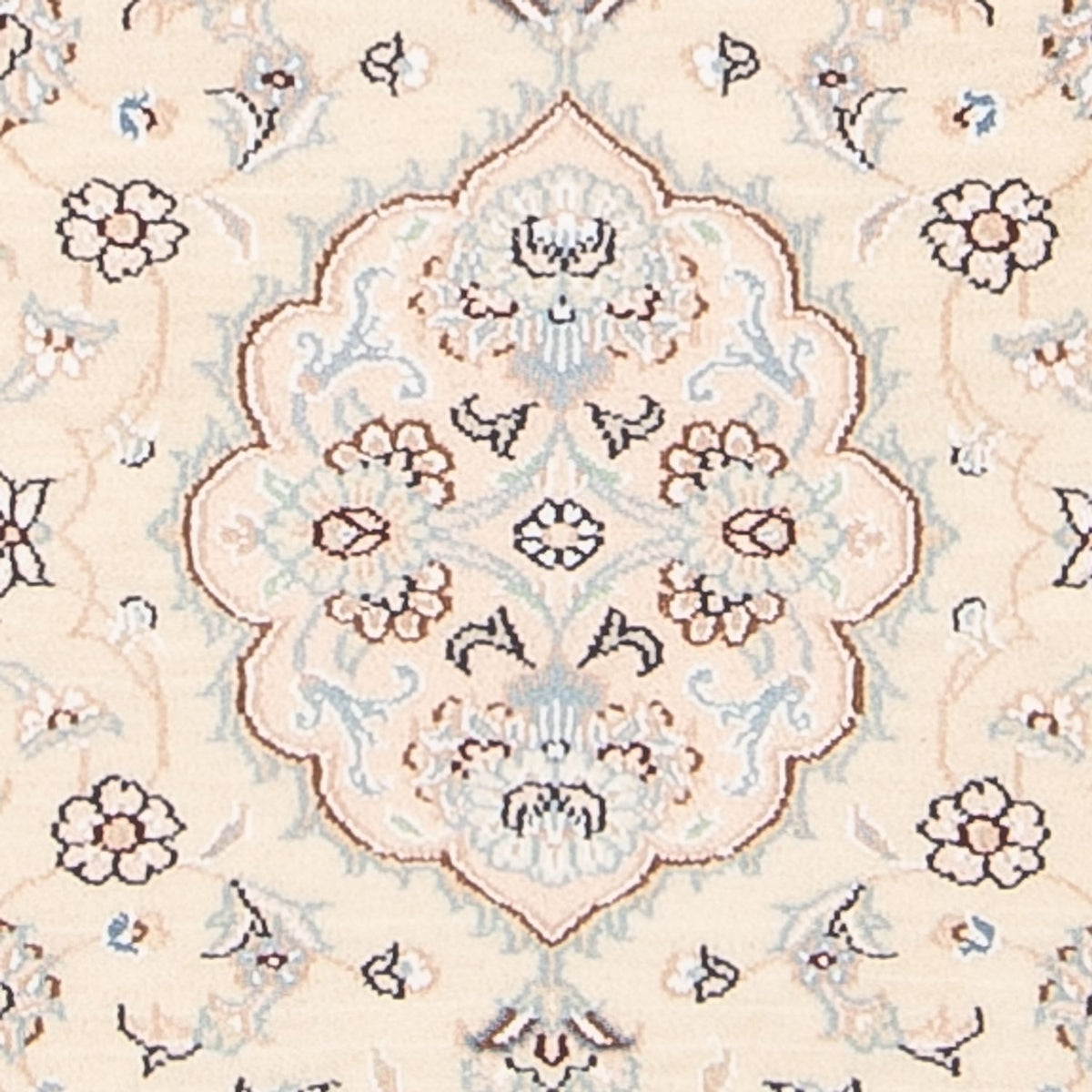 Perserteppich - Nain - 90 x 60 cm - beige
