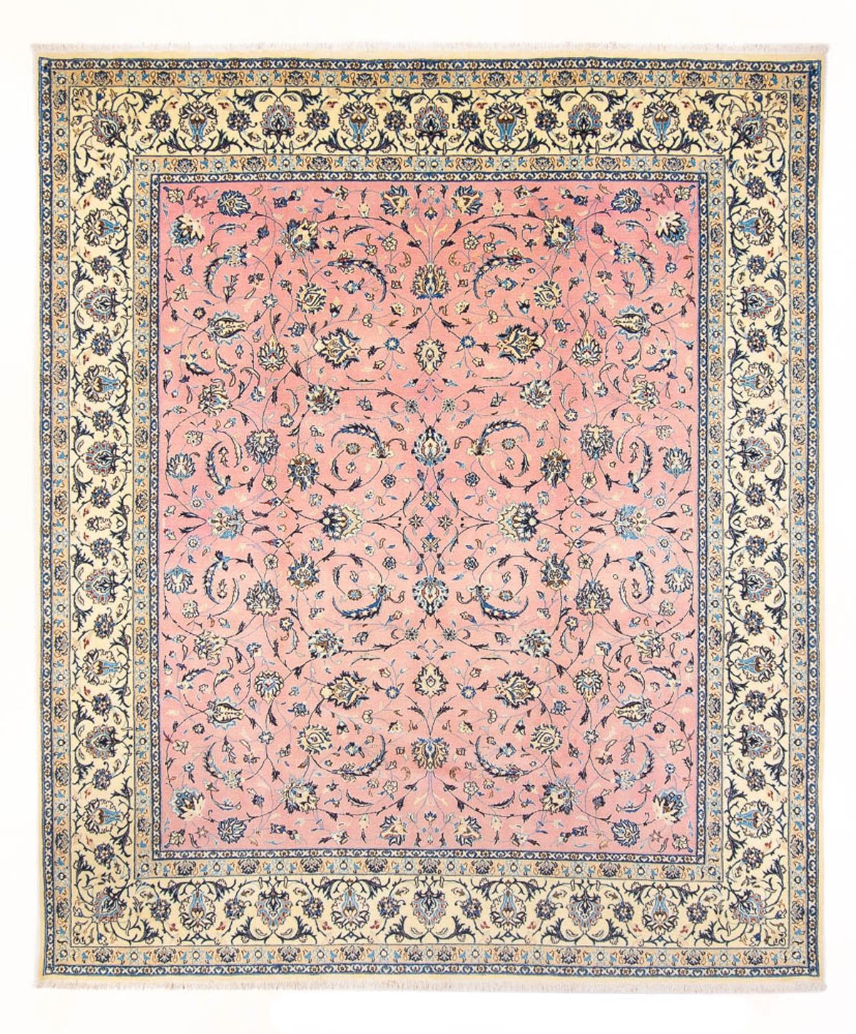 Perserteppich - Nain - Premium - 287 x 250 cm - lachs