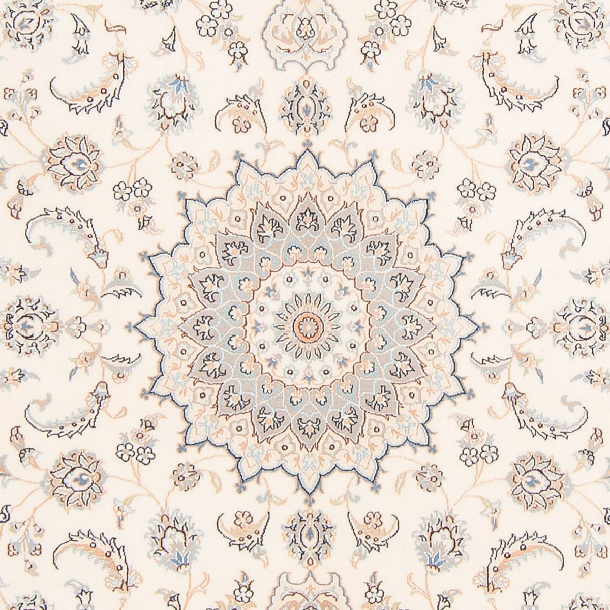 Perserteppich - Nain - 228 x 170 cm - creme