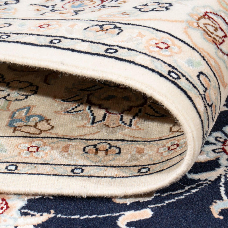 Perserteppich - Nain - Premium - 206 x 150 cm - dunkelblau