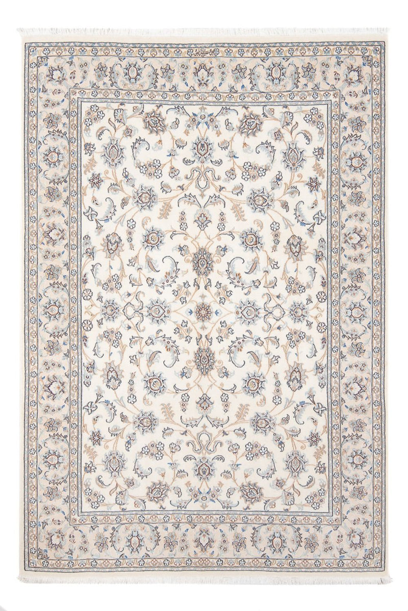 Perserteppich - Nain - Premium - 208 x 150 cm - creme
