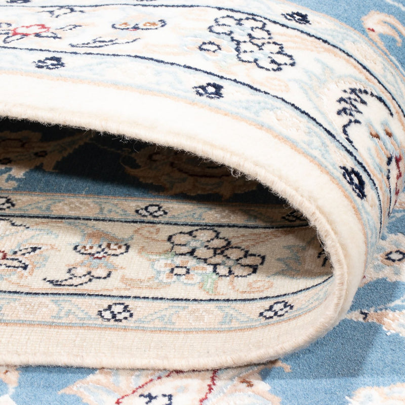 Läufer Perser - Nain - Premium - 300 x 84 cm - blau