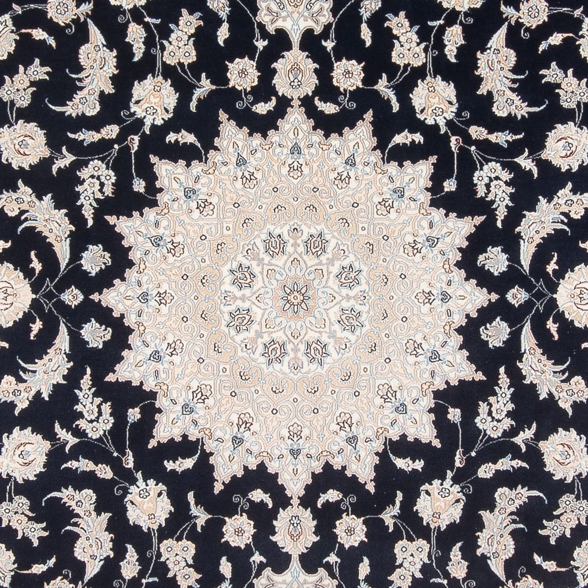 Perserteppich - Nain - Premium - 340 x 246 cm - dunkelblau