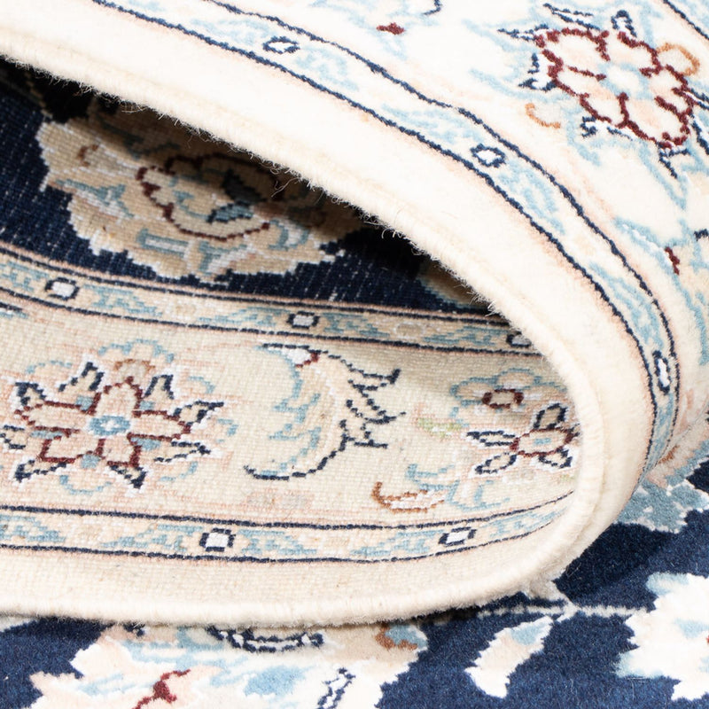 Läufer Perser - Nain - Premium - 246 x 80 cm - dunkelblau