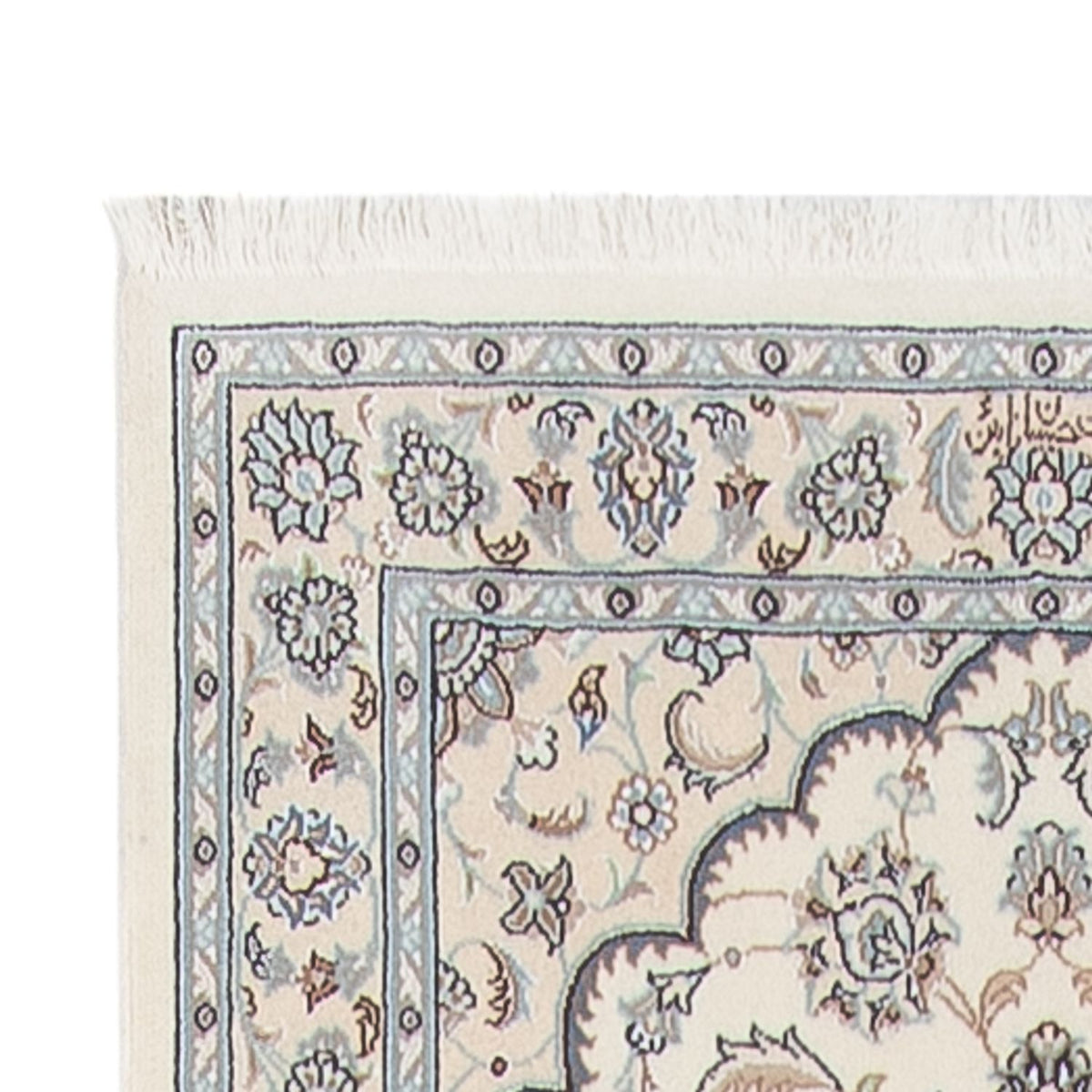 Läufer Perser - Nain - Premium - 398 x 88 cm - creme