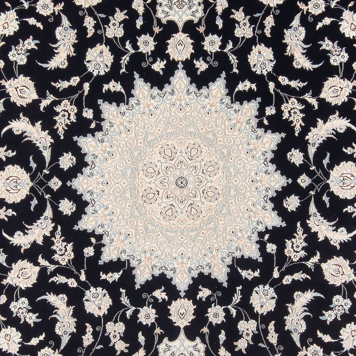 Perserteppich - Nain - Premium - 340 x 246 cm - dunkelblau