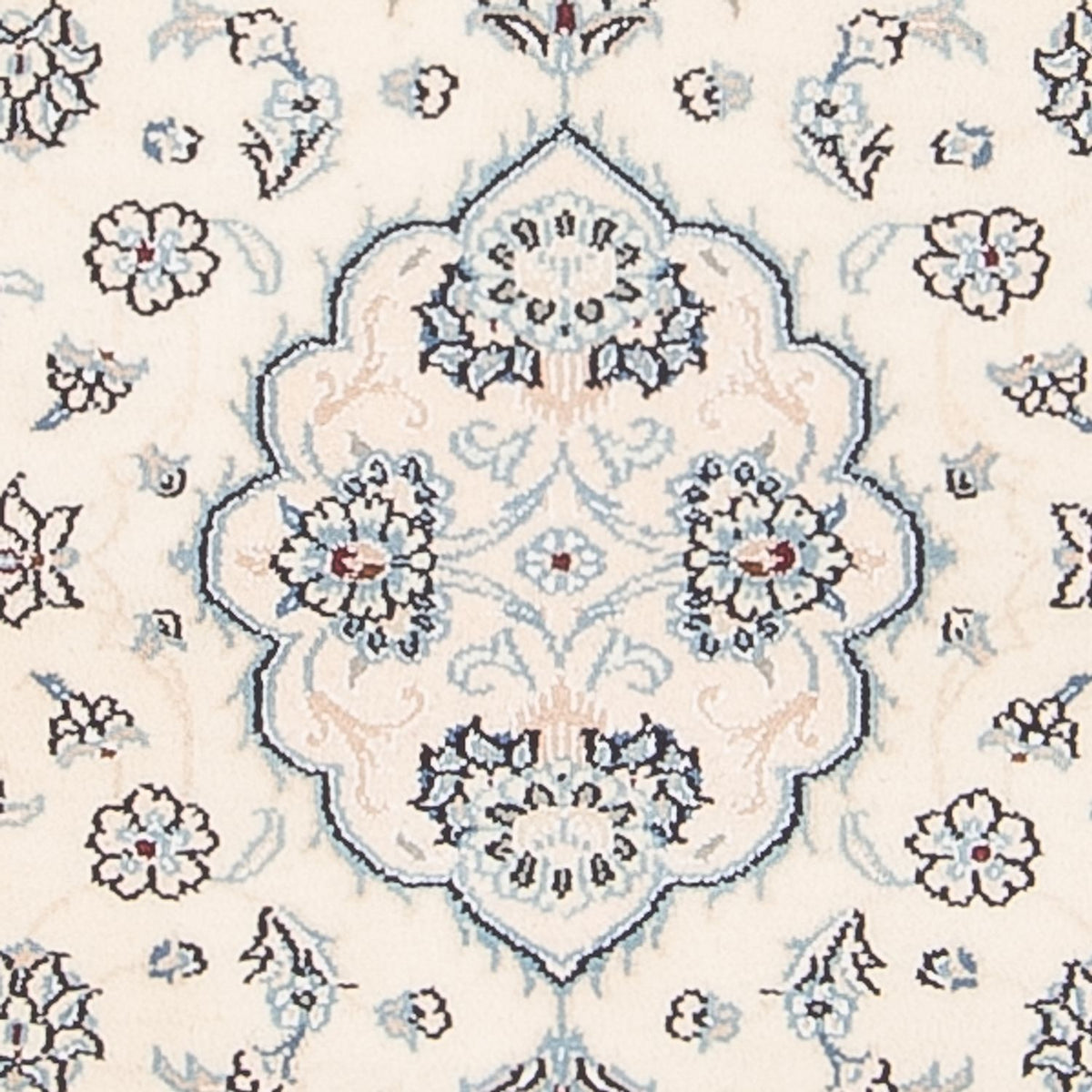 Perserteppich - Nain - 96 x 61 cm - creme