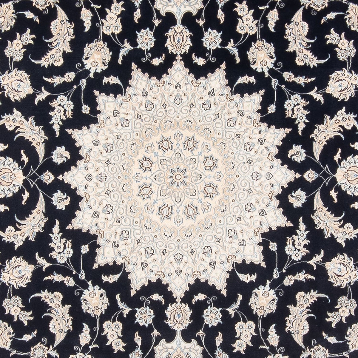 Perserteppich - Nain - Premium - 344 x 245 cm - dunkelblau