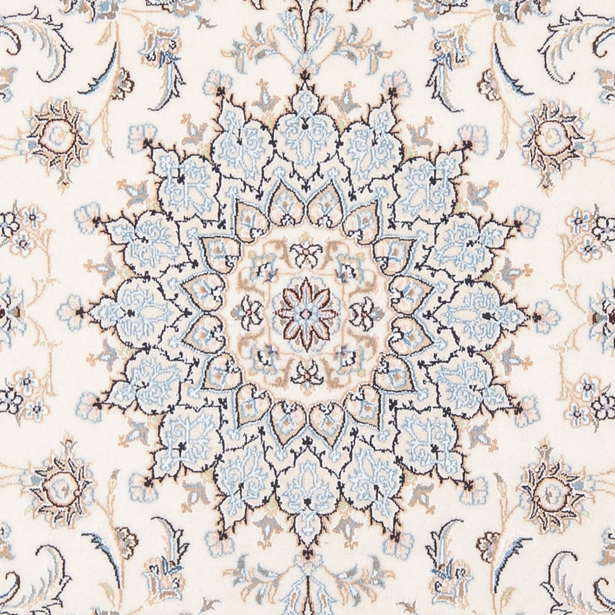 Perserteppich - Nain - Premium - 205 x 149 cm - creme