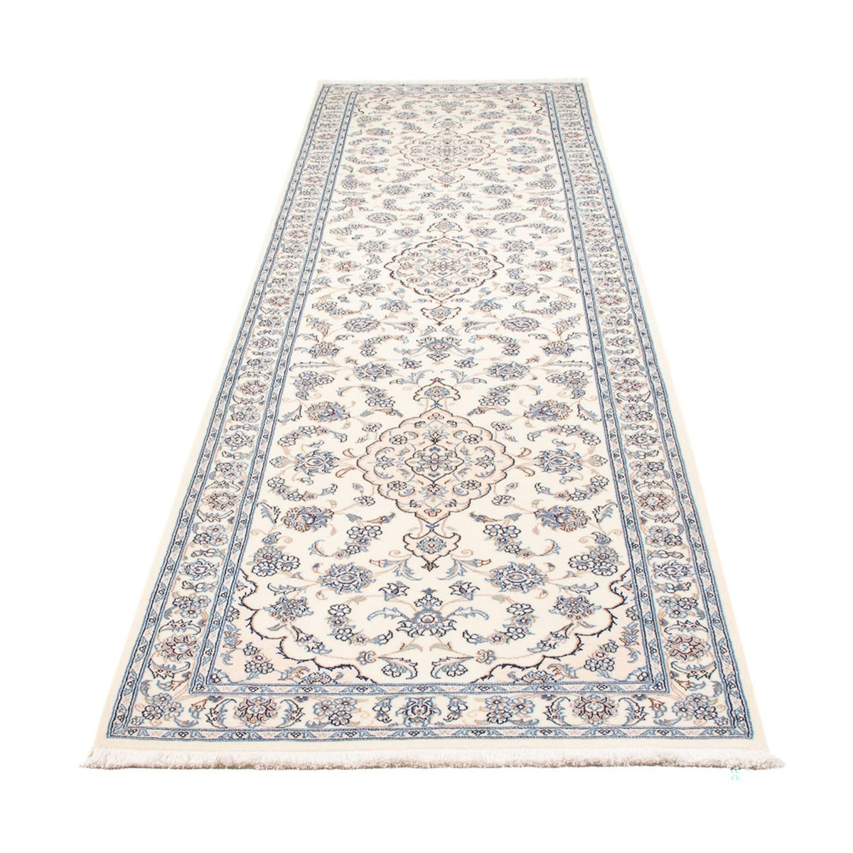 Läufer Perser - Nain - Premium - 340 x 84 cm - creme