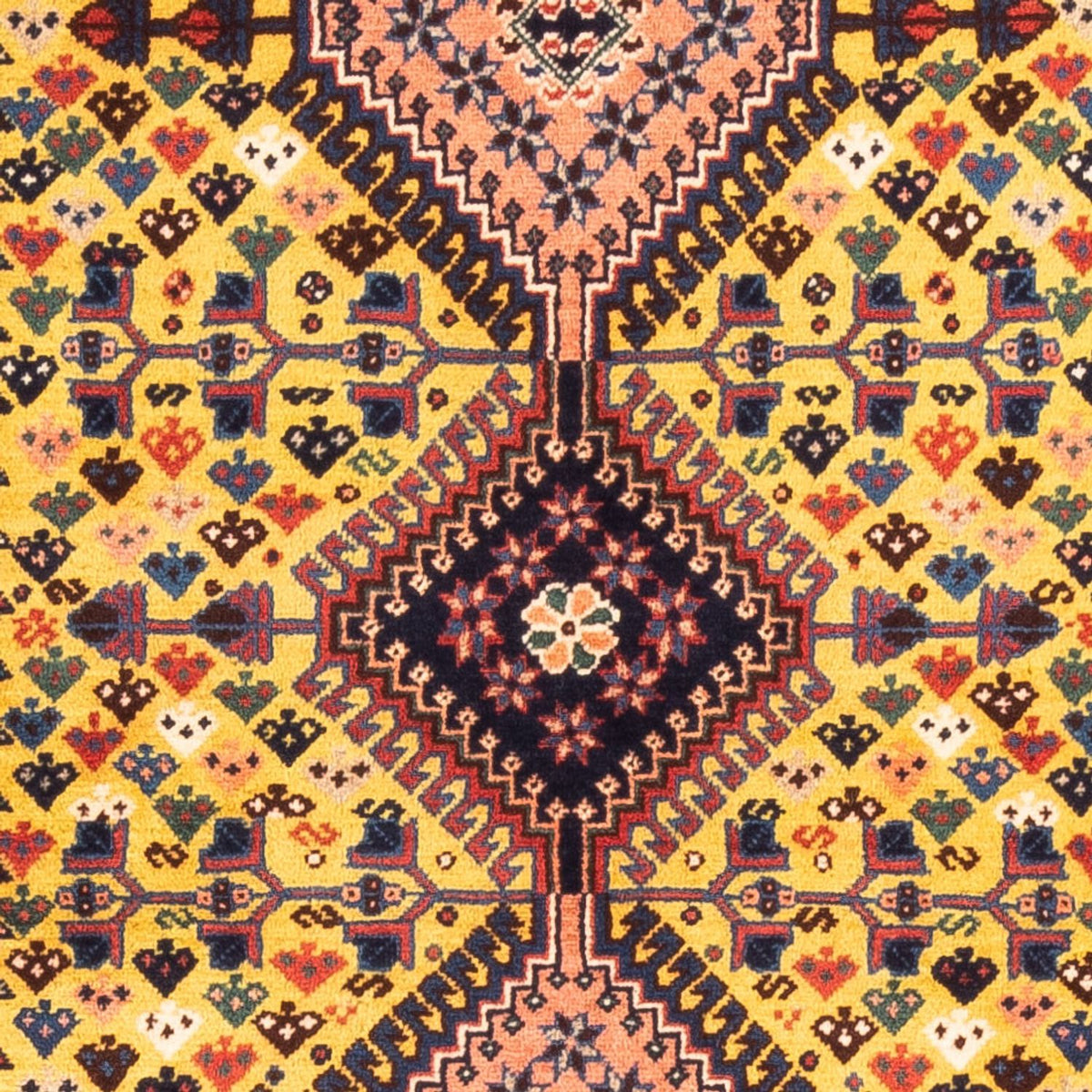 Läufer Perser - Nomadic - 193 x 82 cm - gelb