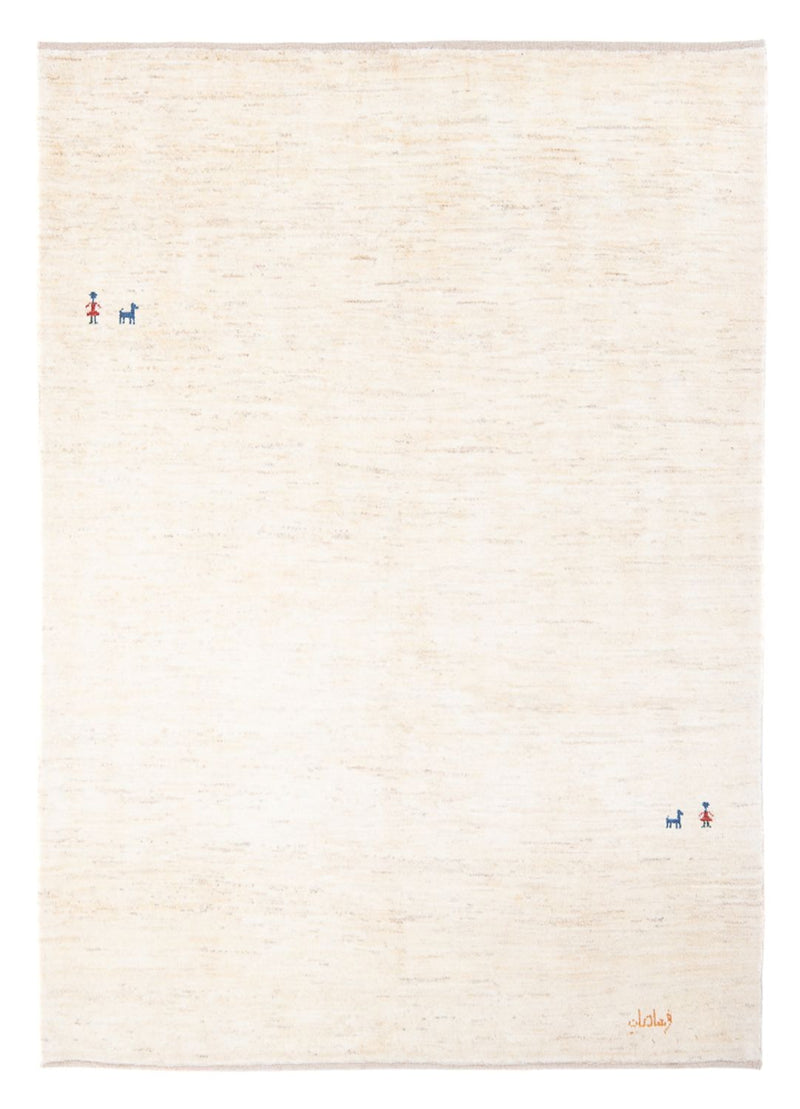 Gabbeh Teppich - Perser - 200 x 151 cm - beige