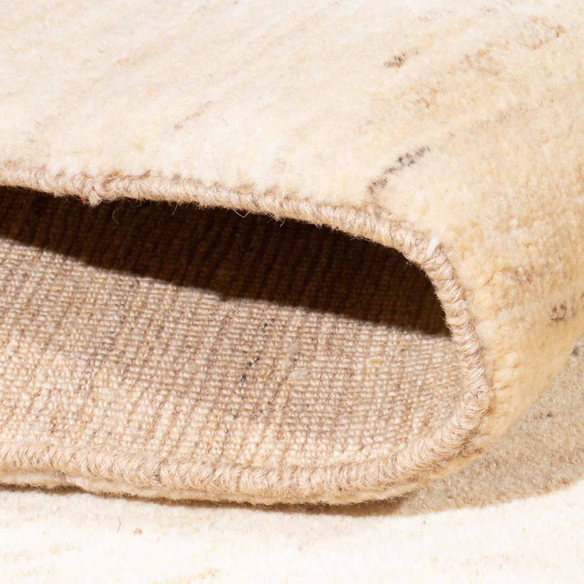 Gabbeh Teppich - Perser - 194 x 155 cm - beige