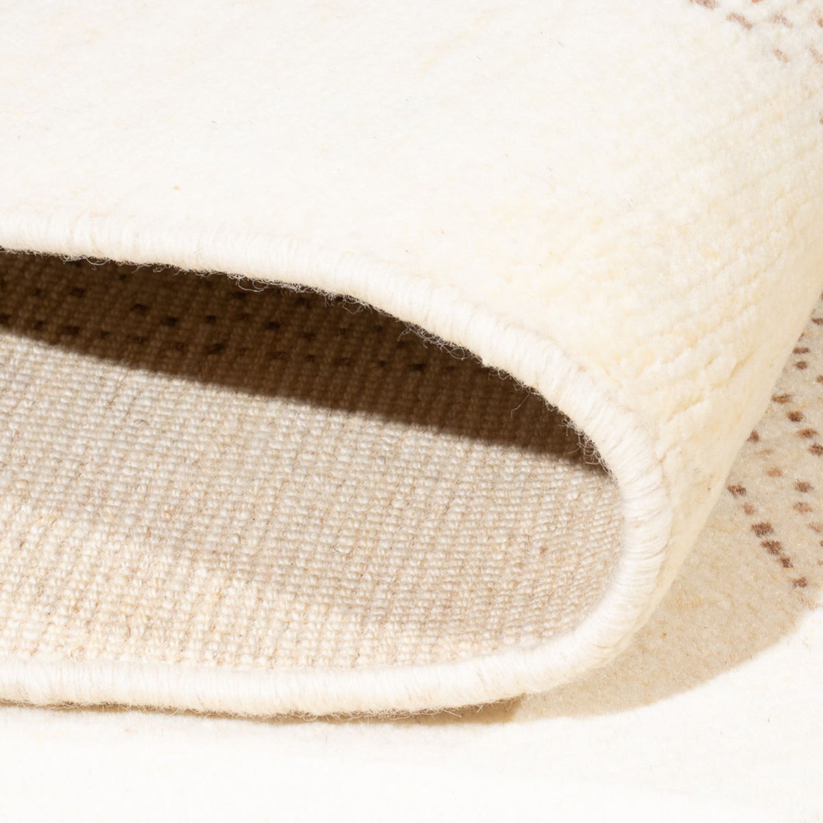 Gabbeh Teppich - Perser - 190 x 144 cm - silber