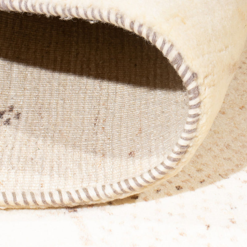 Gabbeh Teppich - Perser - 192 x 140 cm - silber