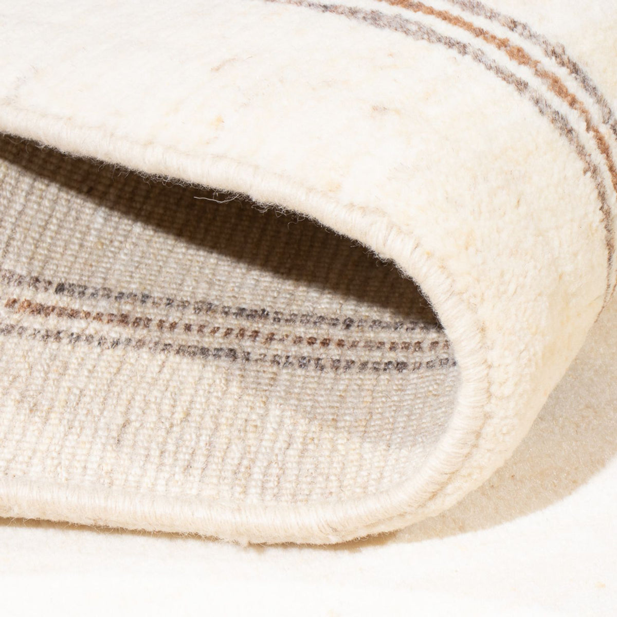 Gabbeh Teppich - Perser - 198 x 150 cm - weiß