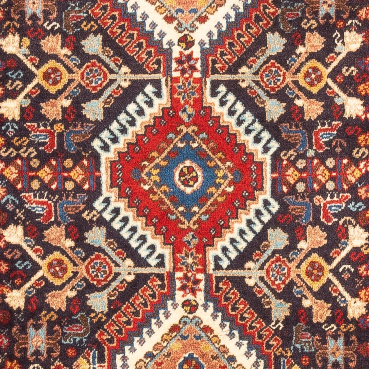 Perserteppich - Nomadic - 130 x 80 cm - dunkelblau