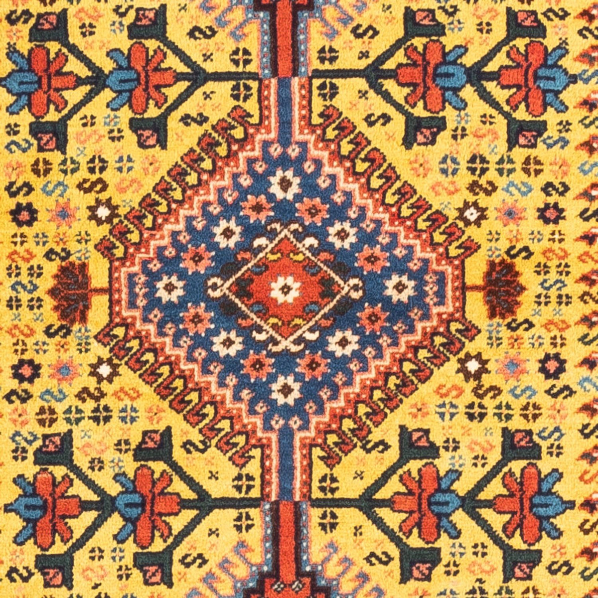 Läufer Perser - Nomadic - 195 x 83 cm - gelb