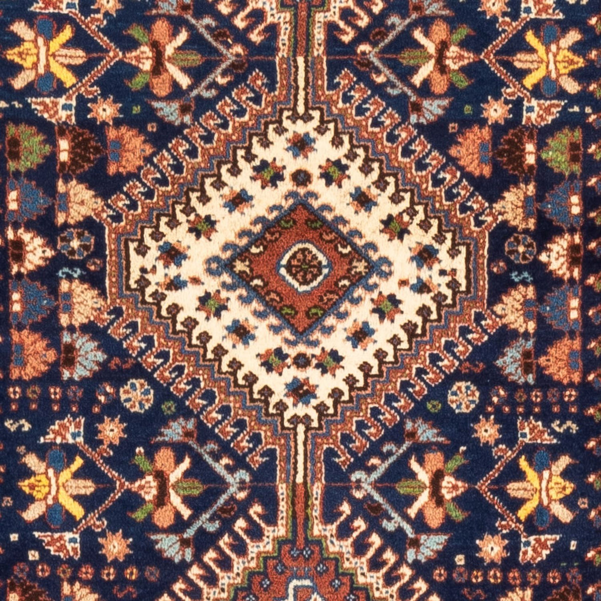 Läufer Perser - Nomadic - 204 x 80 cm - dunkelblau