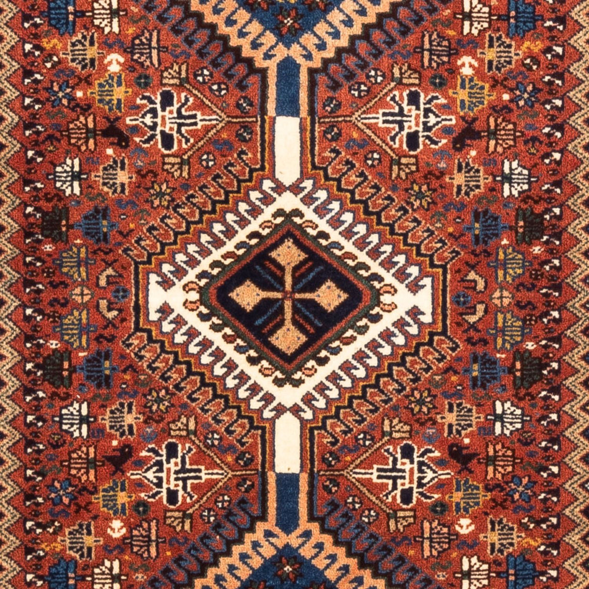 Perserteppich - Nomadic - 137 x 80 cm - rot