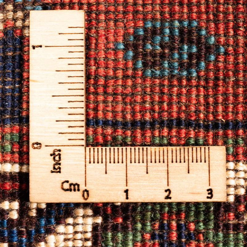 Perserteppich - Nomadic - 126 x 80 cm - rot