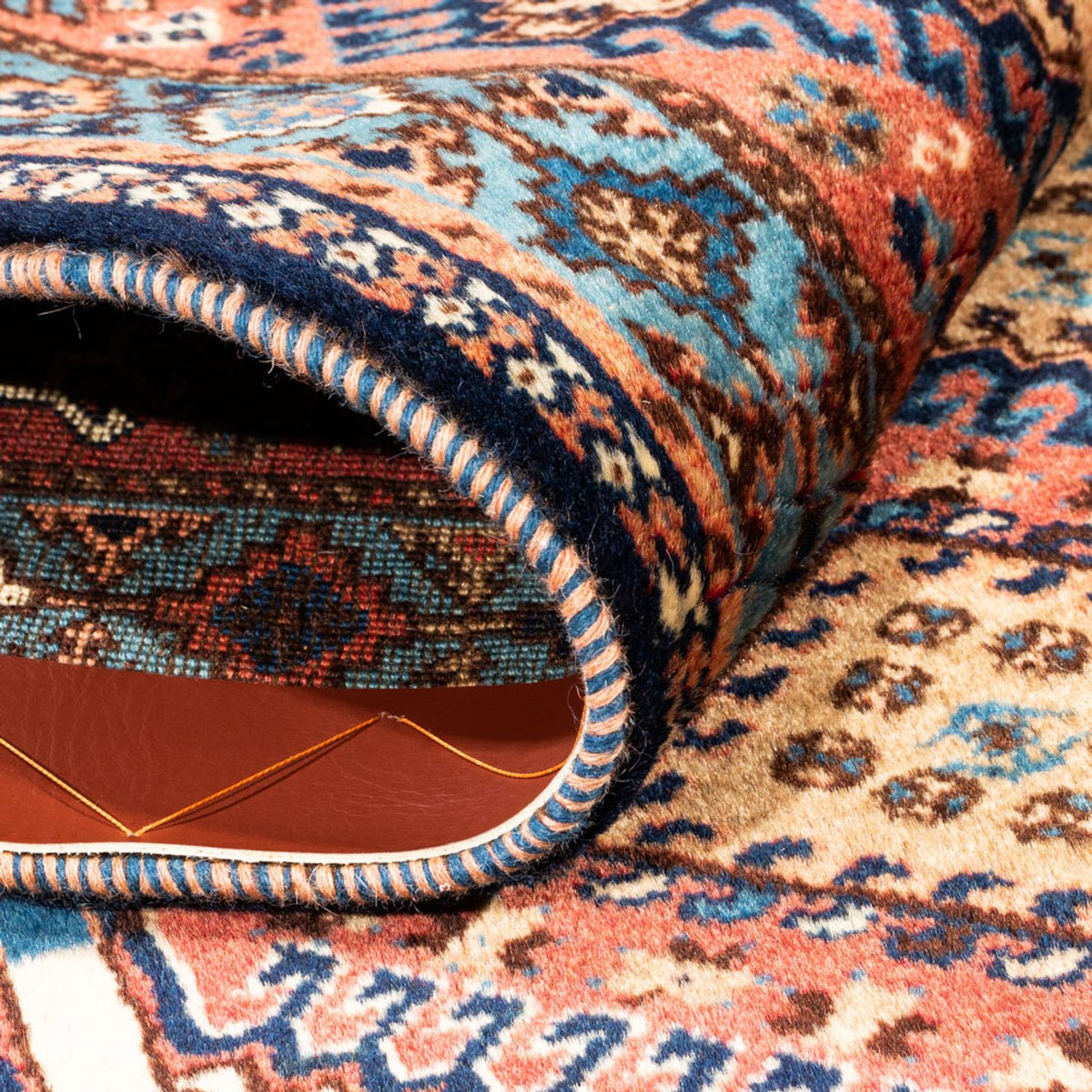 Perserteppich - Nomadic - 130 x 82 cm - rot