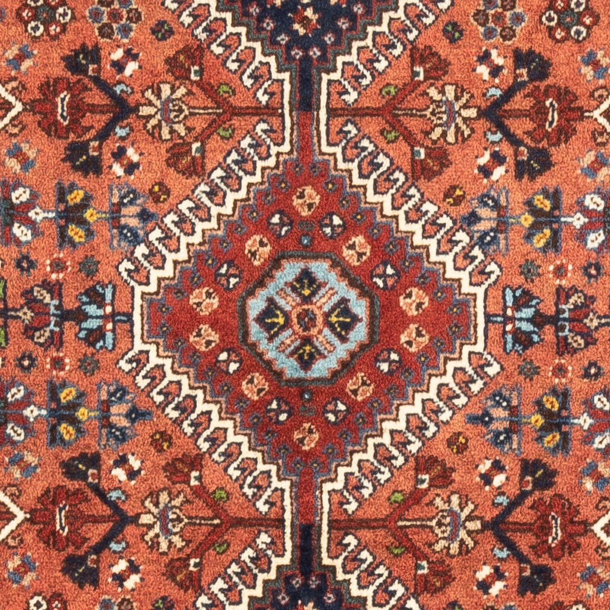 Perserteppich - Nomadic - 136 x 82 cm - rot