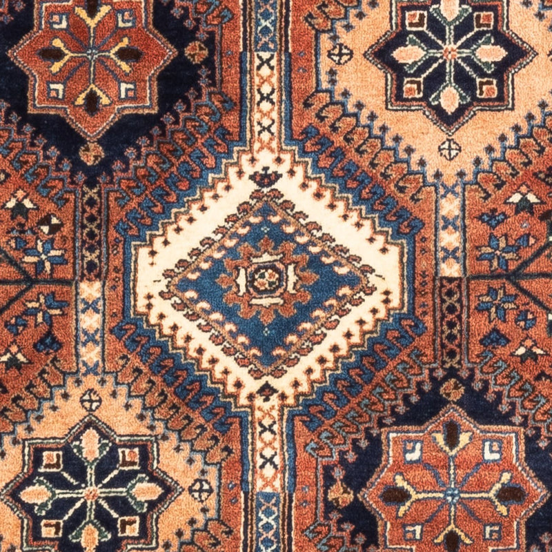 Perserteppich - Nomadic - 128 x 81 cm - rot